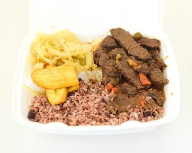 Pepper Steak Plate.