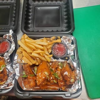 Wings and Fries